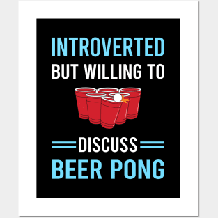 Introverted Beer Pong Posters and Art